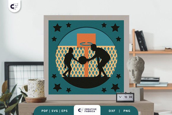 Father S Day 3D SVG: A Brand Review of Basketball Paper Cut