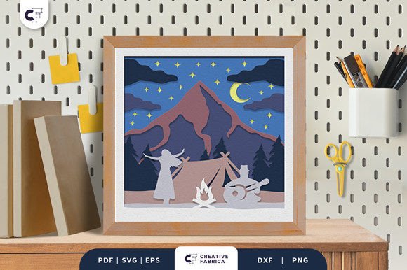 Father's Day 3D SVG: Camping with Dad Review
