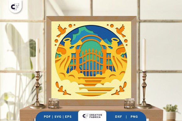 Heaven Stairs 3D SVG Review for Other Assets