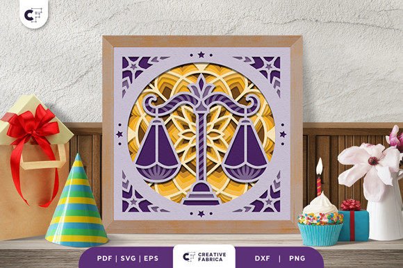 Libra 3D SVG for Birthdays: A Designer's Review