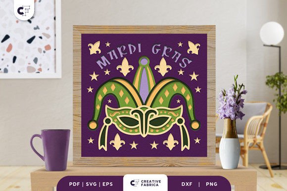 Mardi Gras 3D SVG: A Designer's Review