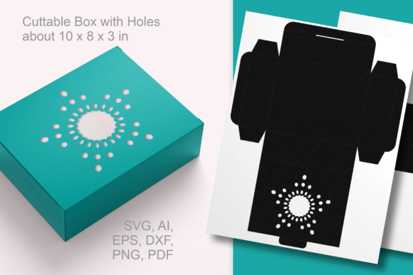 Point Star Window Box: 3D SVG Gift Boxes