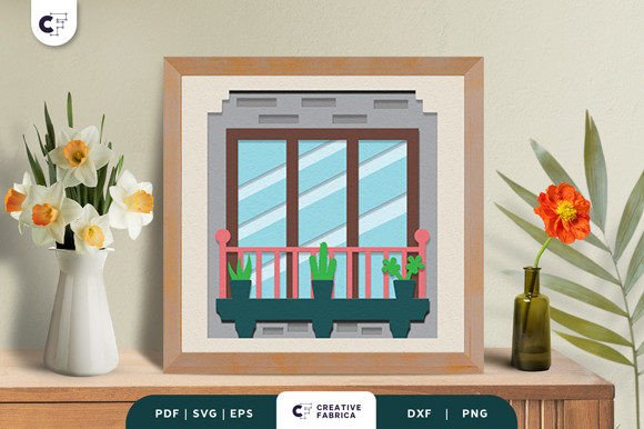 Review: Summer 3D SVG Window Light Box Asset