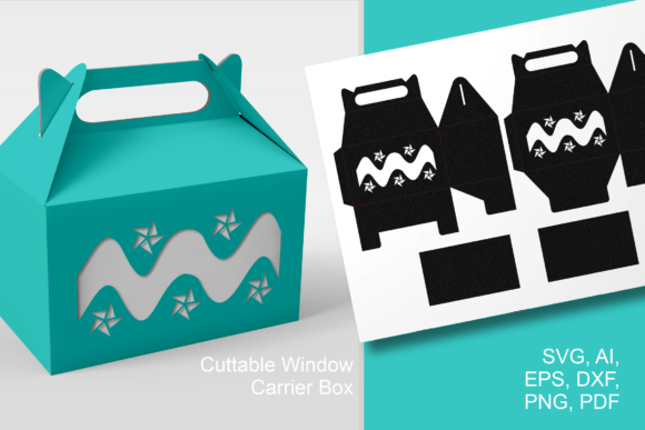 Waves and Stars Gable Box Template Review